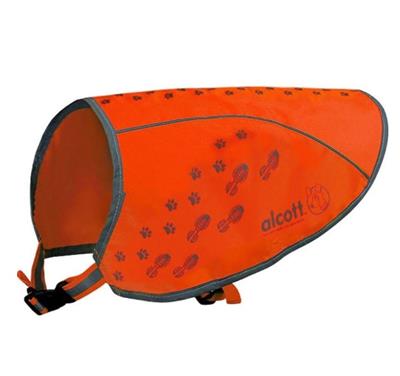 Alcott Visibility Dog Vest Orange Medium