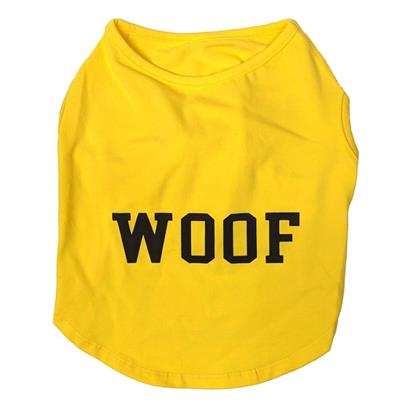 Ethical Products Cosmo Woof Tee Yellow X-Large