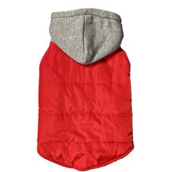 Ethical Products Cosmo Vest With Hood Red Small