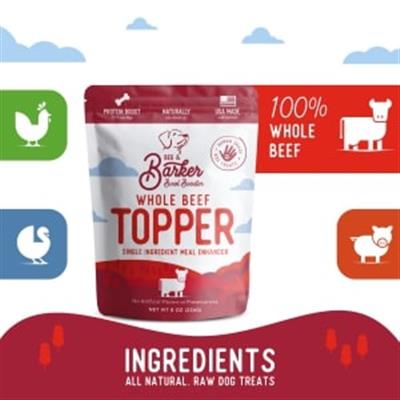 Beef Dog Food Toppers