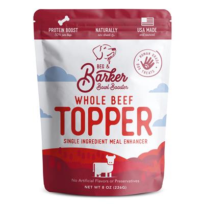 Beef Dog Food Toppers