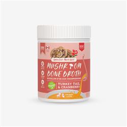 2.5oz- Mushroom Bone Broth - Turkey Tail & Cranberry