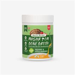 2.5 oz- Mushroom Bone Broth - Reishi & Strawberry