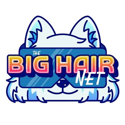 Extra Large Flying Fur Catcher Black by Big Hair Net
