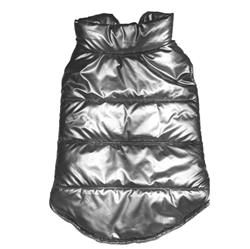 Ethical Products Cosmo Puffy Coat Silver Medium
