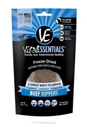 Vital Essentials Freeze-Dried Beef Toppers 6 oz.