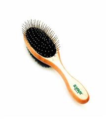 Safari Pin and Bristle Combo Dog Brush Green 1ea/MD