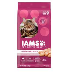 IAMS Proactive Health Urinary Tract Health Adult Dry Cat Food Chicken 3.5lb