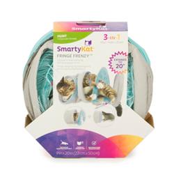 SmartyKat Fringe Frenzy Cat Activity Tunnel 1ea/20 in