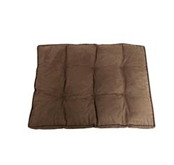 Ethical Pet Sleep Zone Luxe Faux Suede Pillow 32" Chocolate