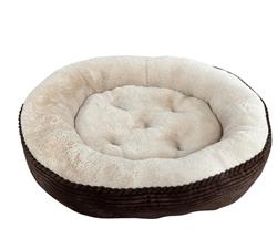 Ethical Pet Sleep Zone Luxe Round Rib Corduroy 36? Chocolate