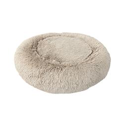 Ethical Pet Sleep Zone Luxe Round Faux Fur 27? Taupe