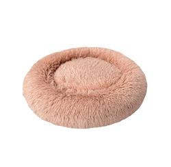 Ethical Pet Sleep Zone Luxe Round Faux Fur 22? Dusty Rose