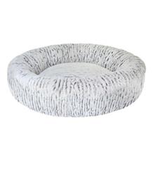 Ethical Bed 2 Tone Plush White/Blac 18"