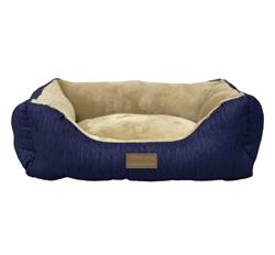 Ethical Pet Sleep Zone Wood Grain Stepin 20" Navy