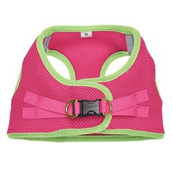 Pink/Lime Step-In Vest Harness