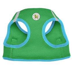 Lime/Aqua Step-In Vest Harness