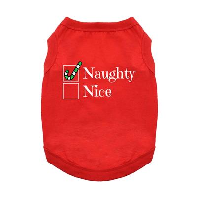 Naughty - Dog Shirt
