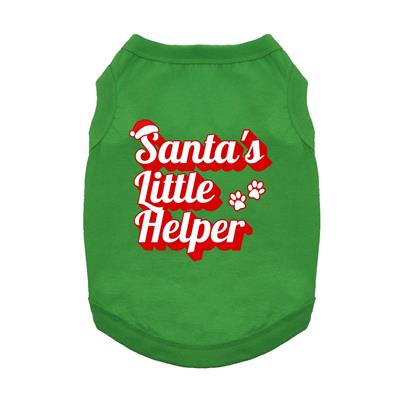 Santa's Little Helper - Dog Shirt