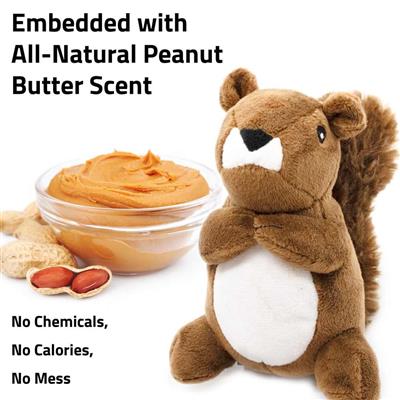 PLUSH SQUIRREL PEANUT BUTTER - SM
