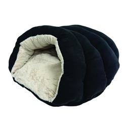 Ethical Pet Sleep Zone Cuddle Cave 22"Black