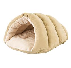 Ethical Pet Sleep Zone Cuddle Cave 22" Tan