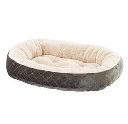 Ethical Pet Sleep Zone Checkerboard Napper 20" Chocolate