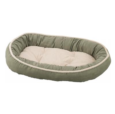 Ethical Pet Sleep Zone Shearling Oval Cuddler 35" Sage