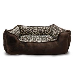 Ethical Pet Sleep Zone Cheetah Step In 18" Chocolate