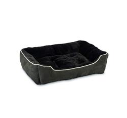Ethical Pet Sleep Zone Piping Trim Slumber 28" Black