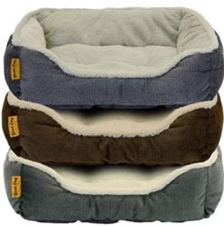 Good Dog Bolster Bed Assorted 1ea/21 in