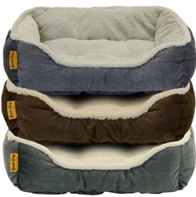 Good Dog Bolster Bed Assorted 1ea/21 in