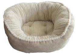 Spot Ethical Velvet Feel Hi Wall Bed Medium 32 X 25 X 16 Tan