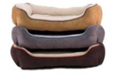 DMC Faux Suede Box Bed Assorted 1ea/36 in