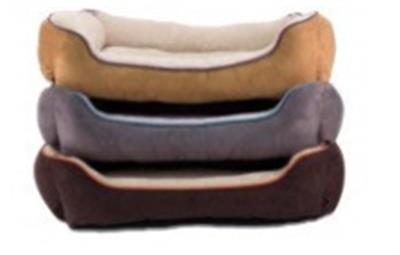 DMC Faux Suede Box Bed Assorted 1ea/36 in