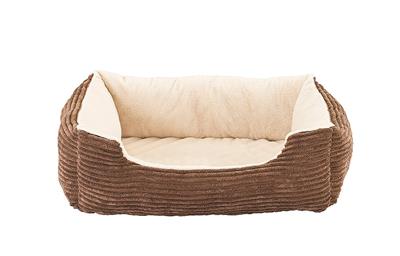 Spot Ethical Pet Corduroy Orthopedic Cuddler 27 Inch Chocolate