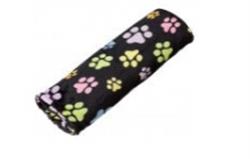 Spot Snuggler Rainbow Pawprint Blanket Black, 1ea/30 In X 40 in