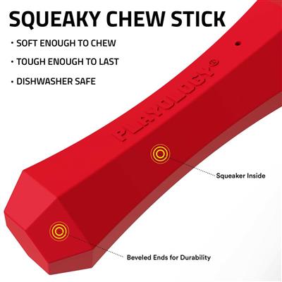 SQUEAKY CHEW STICK BEEF JUMBO
