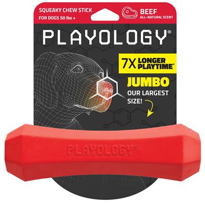 SQUEAKY CHEW STICK BEEF JUMBO
