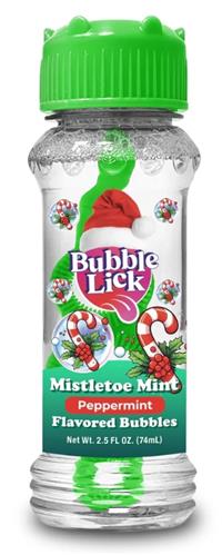 Bubble Lick Treat for Dogs - Holiday Flavors! (Hot Chocolate, Gingerbread, Peppermint, Egg Nog)