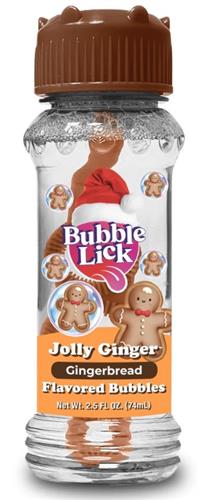 Bubble Lick Treat for Dogs - Holiday Flavors! (Hot Chocolate, Gingerbread, Peppermint, Egg Nog)