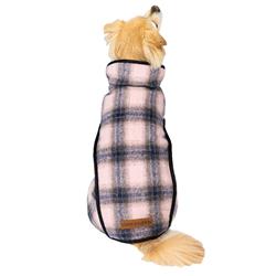 Kendall Jacket, Pink/Gray Plaid