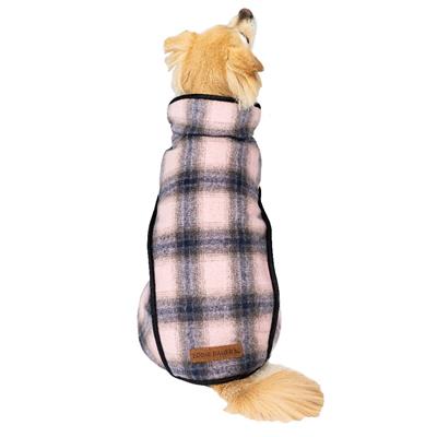 Kendall Jacket, Pink/Gray Plaid