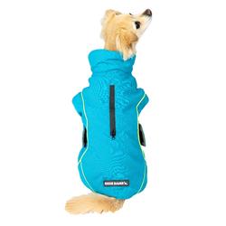 Spokane Vest, Dual Neon Piping, Blue