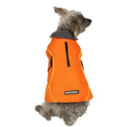 Spokane Vest, Dual Neon Piping, Orange