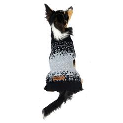 Whitman Fair Isle Sweater, Gray/Black