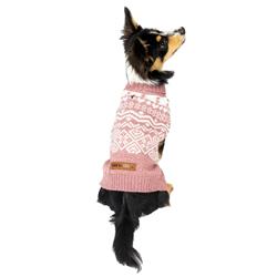 Townsend Fair Isle Sweater Heathered/Pink