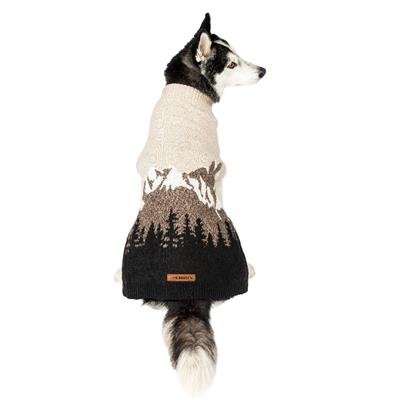 Heathered Mountain Landscape Sweater