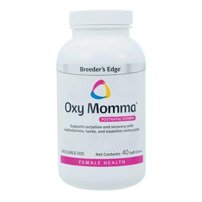 Oxy Momma Soft Chews 40ct Medium & Large Dog by Breeder's Edge