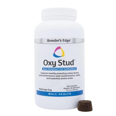 Oxy Stud Soft Chews 60ct Medium & Large Dog by Breeder's Edge